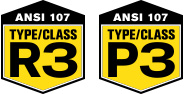 ANSI 107 - Type/Class R3 and P3